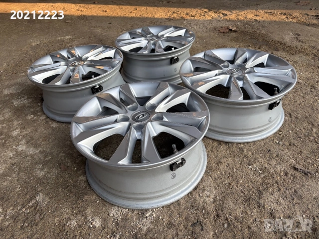 4 броя алуминиеви джанти за Hyundai i30 16, снимка 8 - Гуми и джанти - 53444222