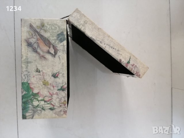 Дървена кутия 14 х 14 h 8.5 см. , снимка 4 - Други стоки за дома - 40769879