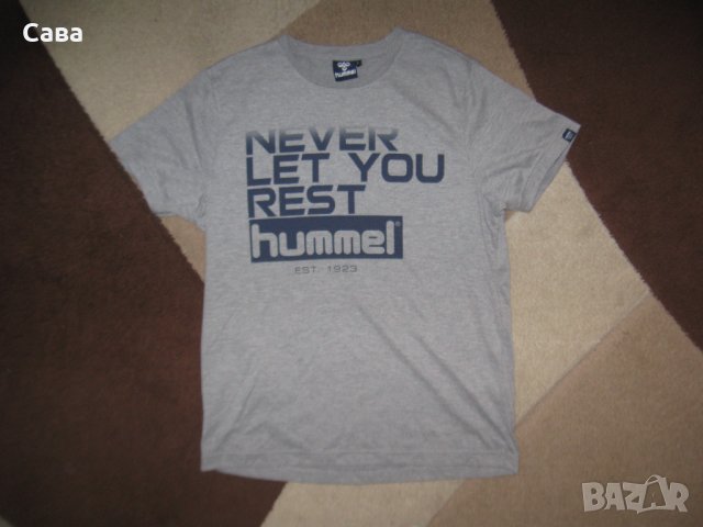 Тениски HUMMEL  мъжки,С, снимка 3 - Тениски - 41499896
