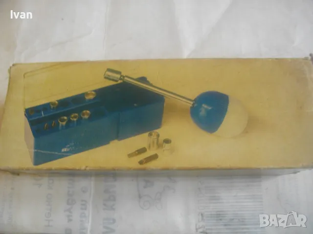 НОВА НЕМСКА РЕТРО ВИНТИДЖ ТРЕСЧОТЪЧНА ОТВЕРТКА С БИТОВЕ И ТОРСОВЕ ГЕДОРЕ КОМПЛЕКТ 16 БРОЯ ЧАСТИ, снимка 4 - Гедорета - 49765563