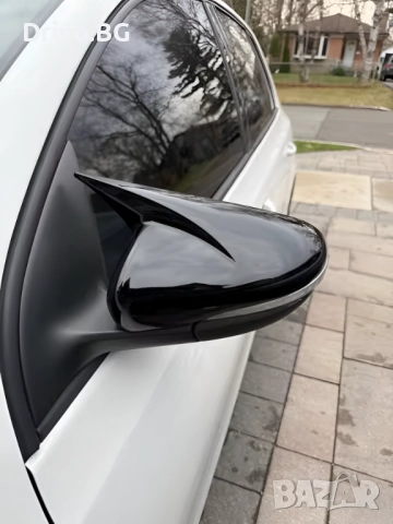 Гаранция! Черни Batman Капаци за Огледала VW Golf 6, снимка 5 - Аксесоари и консумативи - 52791809