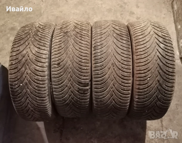 Продавам 4 броя Зимни гуми 205.55.16 на 1 сезон дот 2019 Kleber 