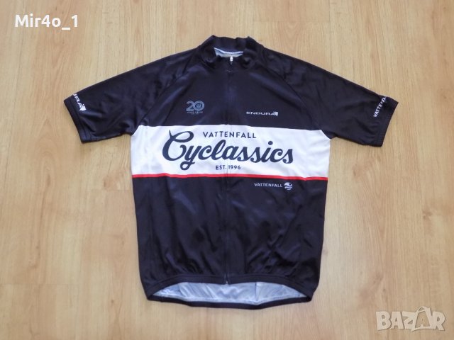 вело джърси endura тениска блуза екип колоездене шосе мъжка оригинал S