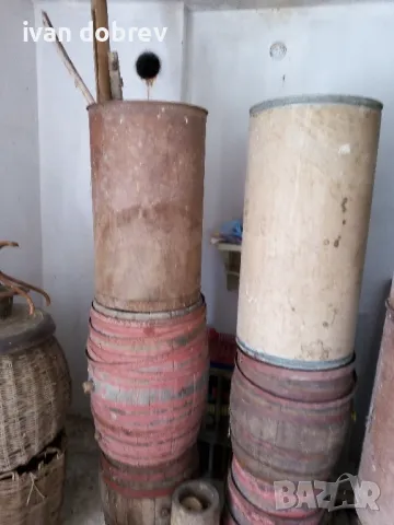 Стари дървени съдове, снимка 9 - Други ценни предмети - 49776759