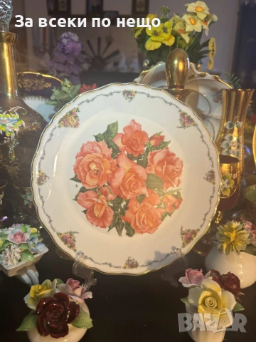 Royal Albert England  1990 “ Лпбов от пръв поглед” Код P1839, снимка 5 - Декорация за дома - 53014935