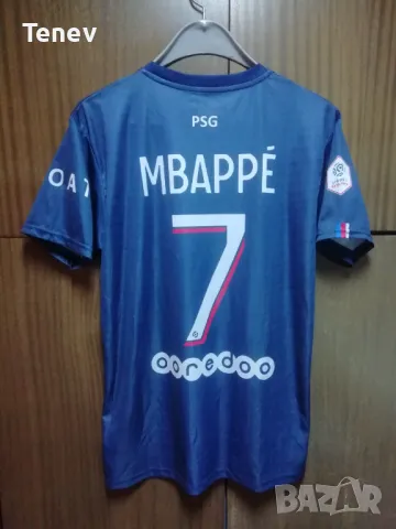PSG Paris Saint-Germain Mbappe Nike тениска фланелка Мбапе ПСЖ размер М 2022/2023 