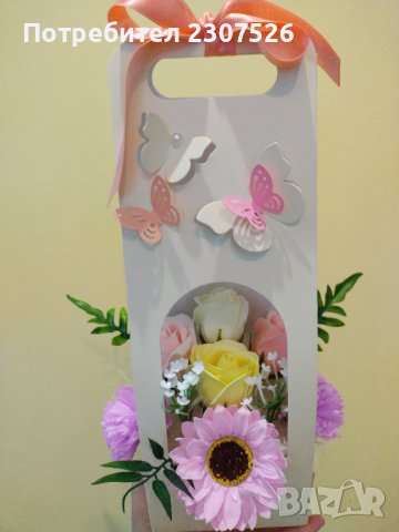 Цветя, снимка 7 - Изкуствени цветя - 42099654