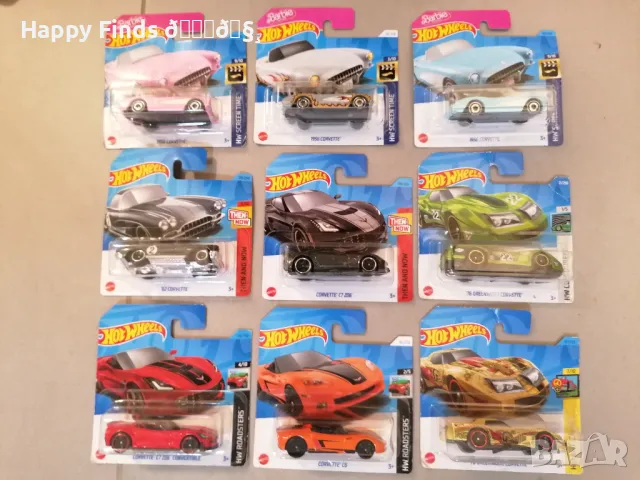 💕🧸 Hot Wheels Corvette, снимка 1
