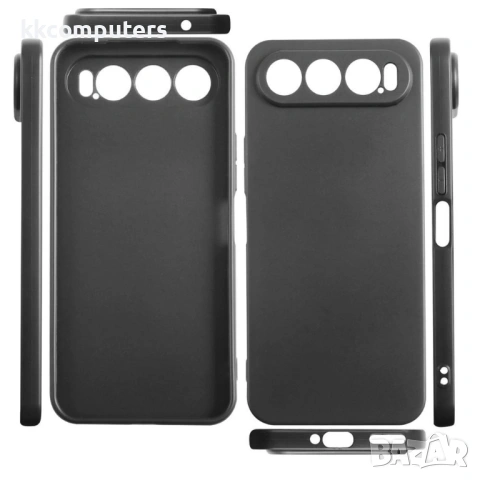 TPU Калъф за ZTE nubia Air - 1.2mm Тънък, Матов, Антиотпечатък, Анти-приплъзване, Вкл. Протектор - Ч, снимка 7 - Резервни части за телефони - 53456182