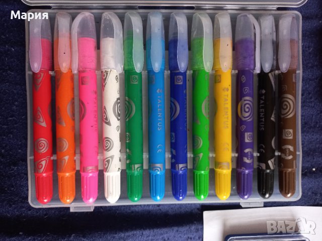 Химикалки, писалки, сини, цветни, гел пастели, снимка 2 - Други - 44416013