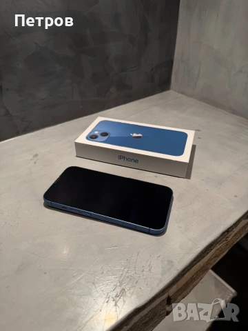 КАТО НОВ Iphone 13 Blue, 86% батерия, снимка 5 - Apple iPhone - 53359360