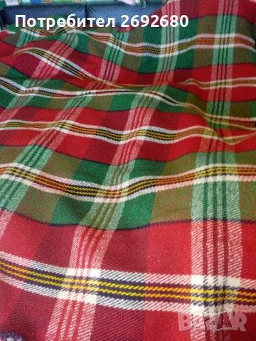 Вълнени губери комплект за две табуретки+ъглов диван/нови родопски одеала 160/220см., снимка 7 - Други - 48415135