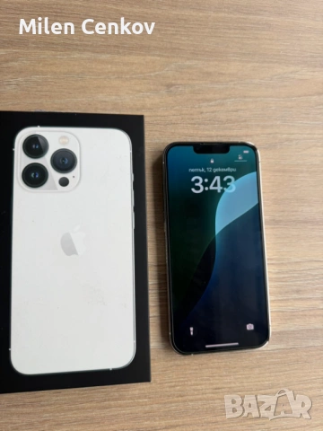 iPhone 13 Pro 128 GB Silver, снимка 3 - Apple iPhone - 53683389