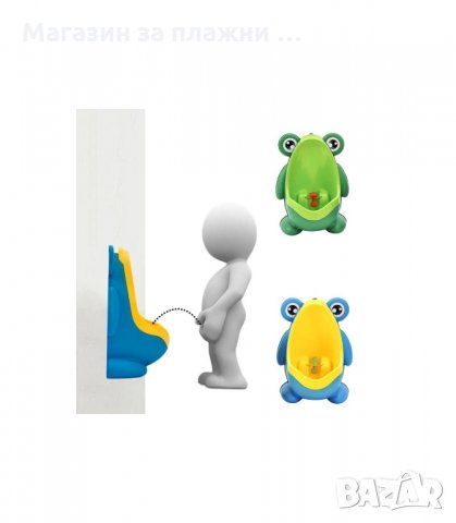 ДЕТСКИ ПИСОАР ЗА СТЕНА ВЪВ ФОРМАТА НА ЖАБКА - код 1747, снимка 6 - Други - 34267321