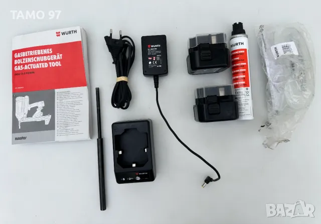 Wurth Diga CS-2 Power - Уред за директен монтаж с пирони, снимка 8 - Други инструменти - 49690483