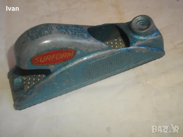 Английско Мини Микро Ръчно РЕНДЕ за Гипсокартон и гипсови мазилки SURFORM S503 Made in GREAT BRITAIN, снимка 3 - Други инструменти - 47459436