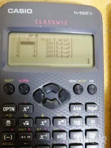 Научен калкулатор CASIO fx-83GT X, снимка 7 - Друга електроника - 47392672