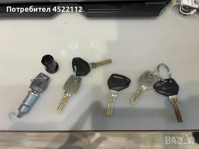 куфари Givi V35 NT с рамка за Suzuki Bandit 650 / 1250 / GSX 650F, снимка 4 - Аксесоари и консумативи - 55923192