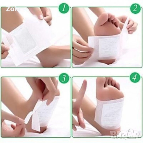 Детоксикиращи пластири Kinoki Kiyome, 30 бр., растителни екстракти, снимка 2 - Други - 53556898