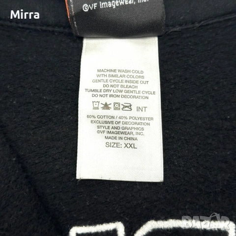 Vintage Harley-Davidson Full Zip Блуза, снимка 4 - Суичъри - 52080183