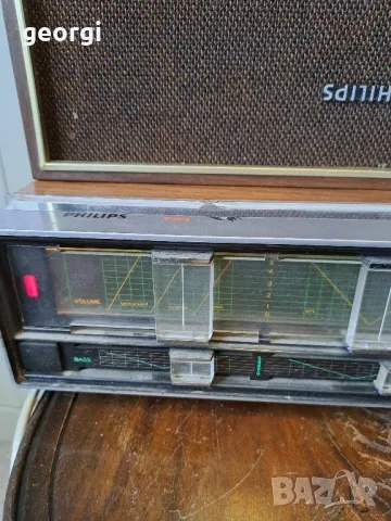 стерео ресийвър Philips 741    2/5, снимка 3 - Ресийвъри, усилватели, смесителни пултове - 48860770