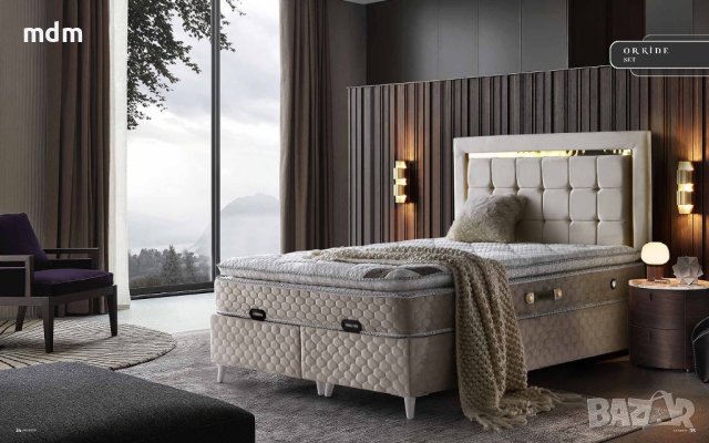 Тапицирани легла с матрак 1490 лв за всички модели, снимка 8 - Спални и легла - 39877323