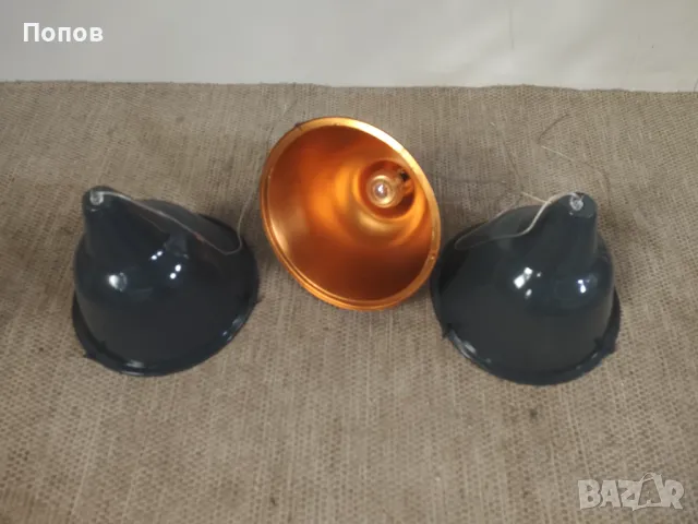 Индустриални емайлирани лампи , снимка 7 - Лампи за таван - 48168689