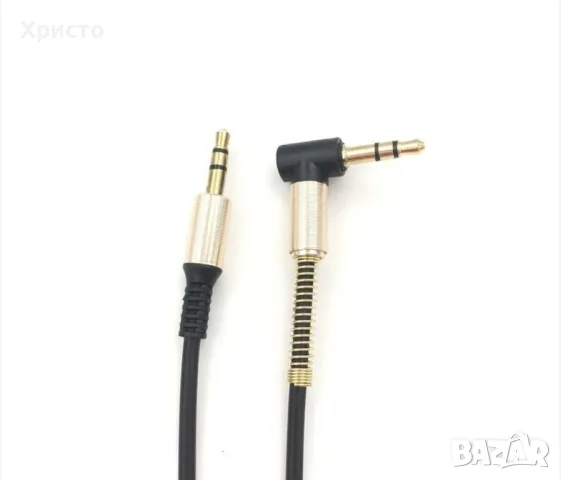 Аудио кабел спирала 3.5-3.5 AUX, снимка 3 - Кабели и адаптери - 48952566