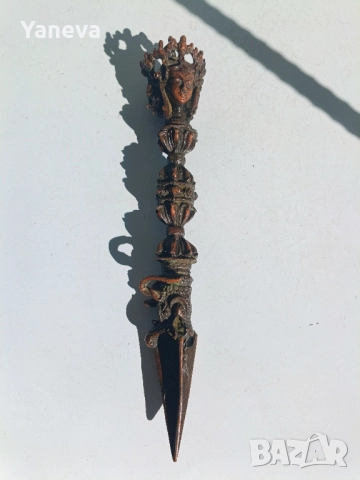 Ритуална кама от Камбоджа , снимка 2 - Ножове - 51980664