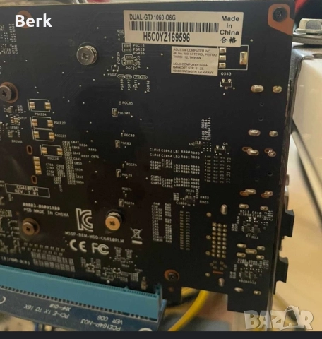 Mining rig RTX3060TI, снимка 3 - Видеокарти - 51541055