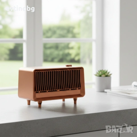 Bluetooth радио колонка AS25, 2x5W, 1800mAh – мощен звук и винтидж дизайн, снимка 7 - Bluetooth тонколони - 53781132