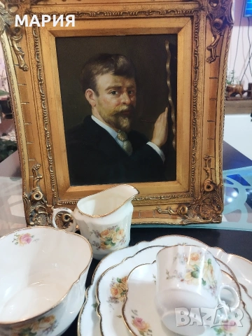 Изключителен антикварен английски сет 1820г, снимка 5 - Антикварни и старинни предмети - 53558731