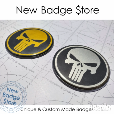 Къстъм BMW Емблеми "Live Free Ride Hardcore", снимка 2 - Аксесоари и консумативи - 51568055