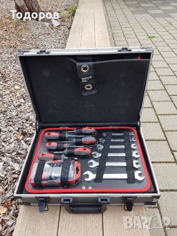 Куфар с инструменти Toom, снимка 4 - Куфари с инструменти - 42292133