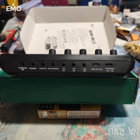 Външна звукова карта, смесител, снимка 6 - Аудиосистеми - 51277713