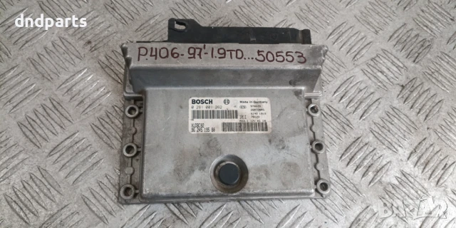 Компютър Peugeot 406 1.9TD 1997г. 0281001262 9624519580