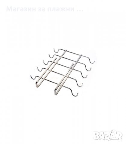 МЕТАЛНА ЗАКАЧАЩА СЕ СТОЙКА ЗА ЧАШИ С ДРЪЖКА - код 1702, снимка 7 - Други - 34269736