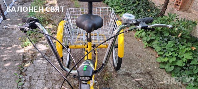 Намаление SUPER DEAL, отстъпки и подаръци Сгъваем Триколесен Велосипед 24 цола 7 скорости 3 спирачки, снимка 2 - Велосипеди - 41386486