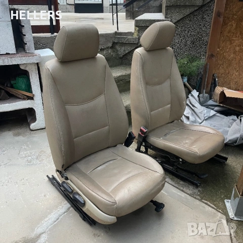 E90/E91 Кожени седалки Бежови / Салон