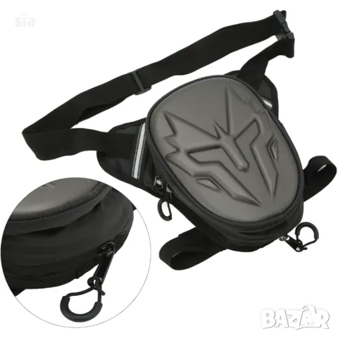 Мото Чанта, Раница за бедро, Чанта за мотор, водоустойчива, 20см, снимка 4 - Аксесоари и консумативи - 49280659