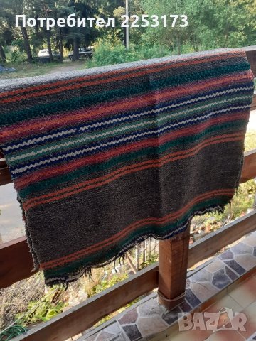 Стара вълнена черга, снимка 2 - Декорация за дома - 41568399