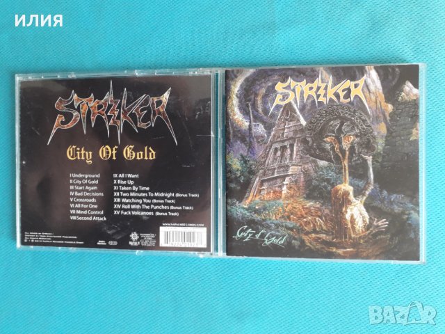 Striker-2014- City Of Gold(Heavy Metal,Power Metal) Canada, снимка 2 - CD дискове - 40998521