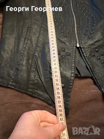 Страхотно кожено яке, снимка 7 - Якета - 44303825