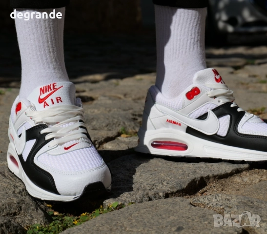 Маратонки Nike Air Max 90 Бяло - Черно, снимка 2 - Маратонки - 51610101