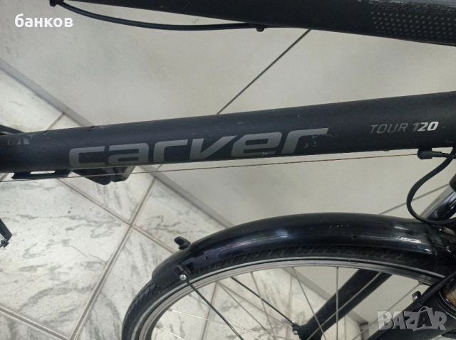 CARVER tour120 алуминиев 28ц 27ск хидравлични размер 53см, снимка 2 - Велосипеди - 51594568