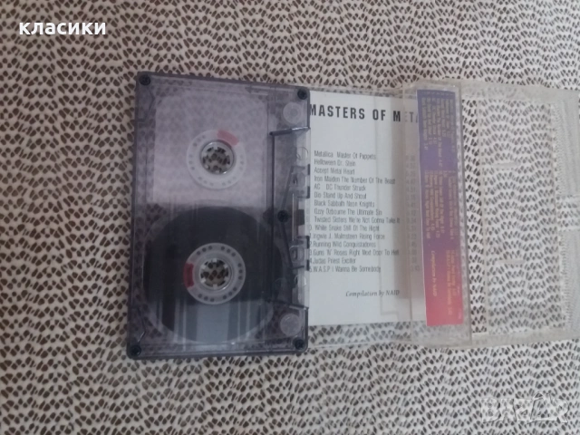 MASTERS OF METAL., снимка 3 - Аудио касети - 53713334
