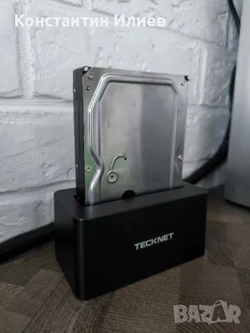Докинг станция Tecknet USB 3.0 за твърди дискове 2,5 и 3,5 инча / SATA I;II;III/, снимка 1