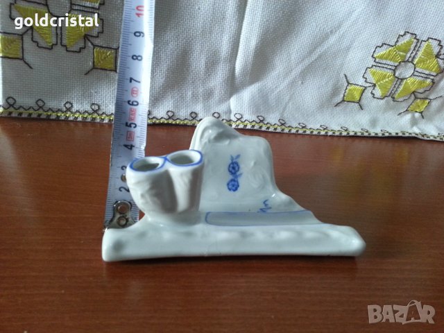 Стара порцеланова поставка за писалище , снимка 5 - Антикварни и старинни предмети - 42474712