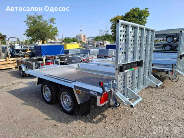 НОВО ремарке за строителна техника MARTZ BAU-3 260/2 2700kg, снимка 5 - Ремаркета - 47829912