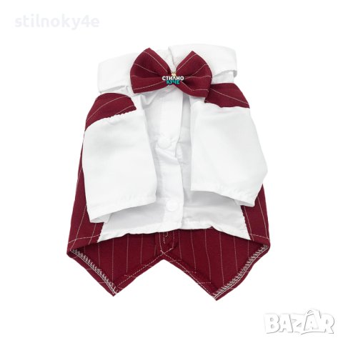 Смокинг за куче Смокинги за кучета Кучешки смокинг Официална дреха за куче Сако/Костюм за куче, снимка 5 - За кучета - 41861426